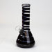 6" glass water bong Glass Bong ONE Black