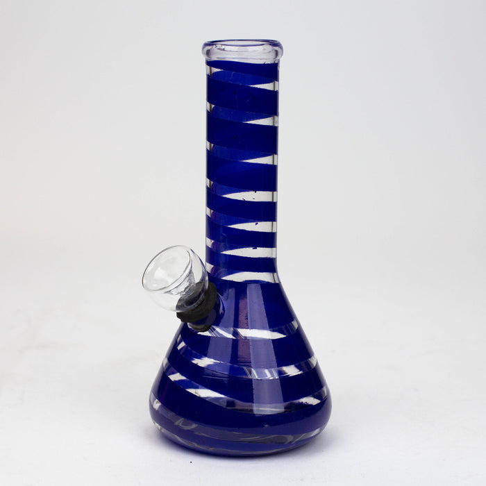 6" glass water bong Glass Bong ONE
