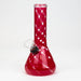 6" glass water bong Glass Bong ONE Red