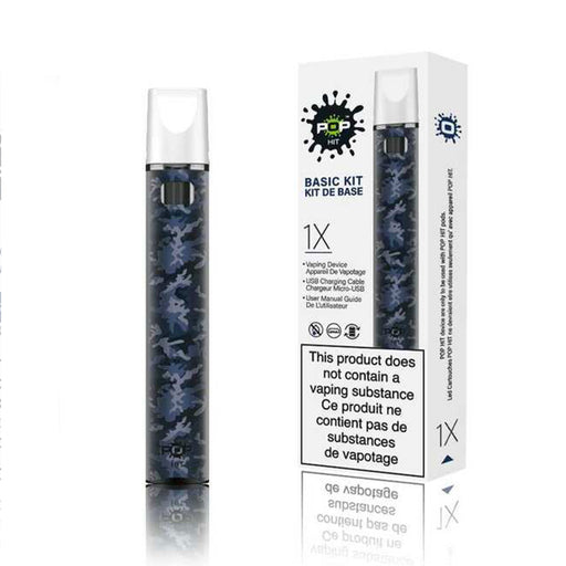 Pop Hit Device Stealth Edition Vaporizer ONE Camouflage Blue