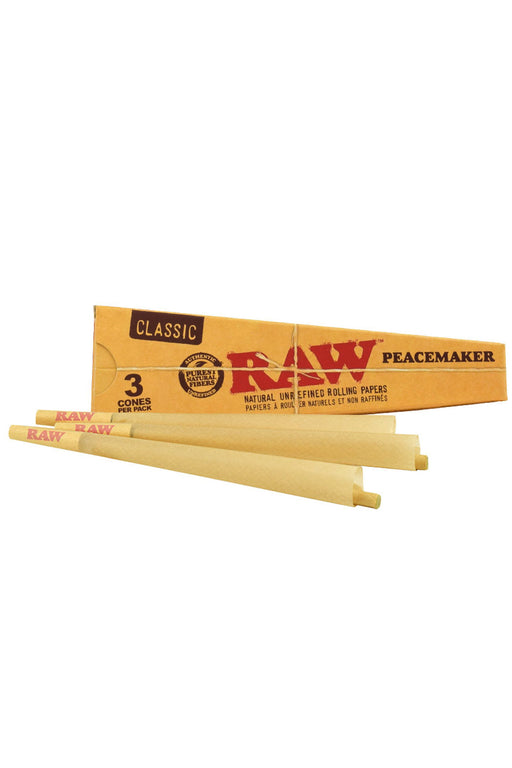 RAW CLASSIC PRE-ROLLED PEACEMAKER CONES- - One Wholesale