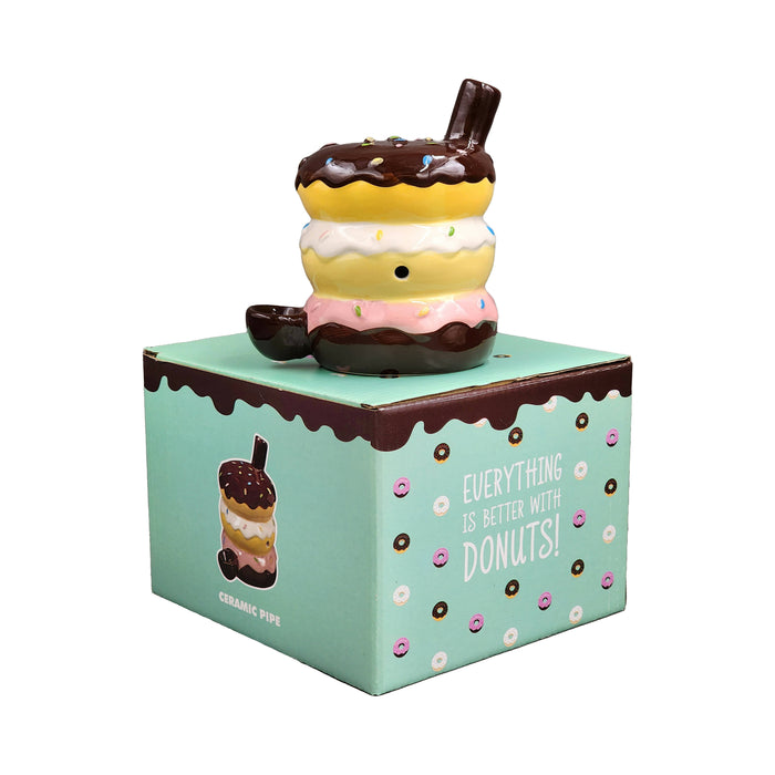 Roast & Toast Donut Pipe Quartz hand pipe Roast and Toast Gifts