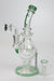 9.5" SOUL Glass 2-in-1 double glass sphere recycler-Green - One Wholesale
