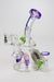 8" SOUL Glass 2-in-1 Mushroom Dab Rig-Purple - One Wholesale