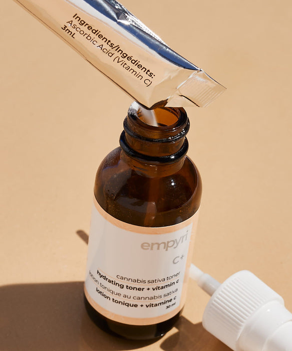 empyri - hydrating hemp toner + vitamin C for acne-prone skin Skincare empyri Ltd.