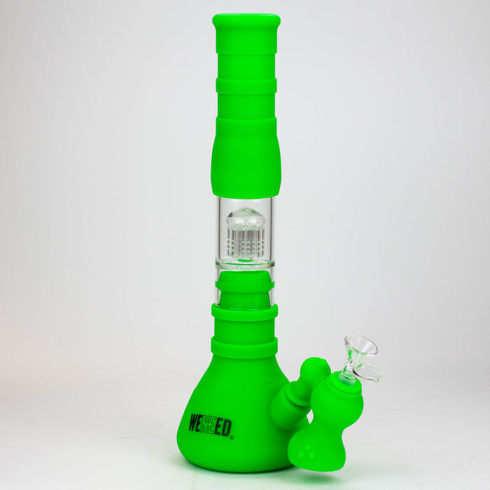 WENEED®-14" Silicone Percolator Water Pipe