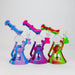 WENEED®- 10" Silicone Round Cake Water Recycler Pipe Resin · Silicone · Plastic Bong WENEED®