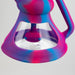 WENEED®- 10" Silicone Round Cake Water Recycler Pipe Resin · Silicone · Plastic Bong WENEED®