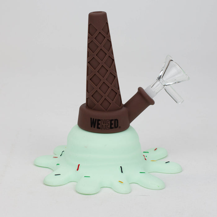WENEED®- 5.5" Silicone Ice Cream Water Pipe