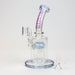 WENEED®-10" WENEED 2-in-1 Tree Perc Water Pipe Glass Rig WENEED® Purple