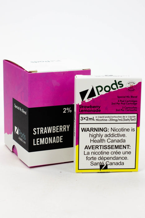ZPOD S-Compatible Pods Box of 5 packs (20 mg/mL)-Strawberry Lemonade - One Wholesale