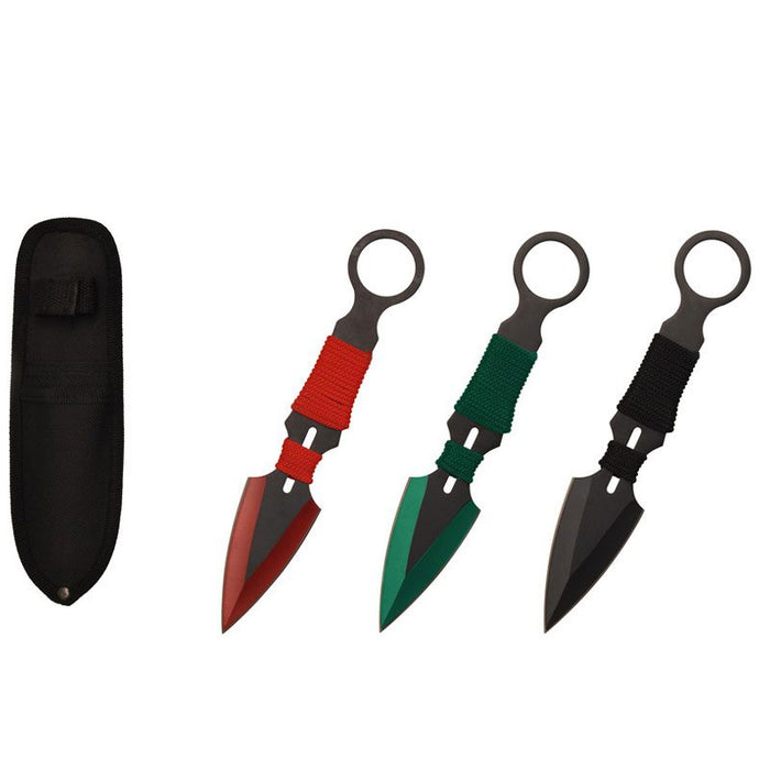 Throwing Knives with Nylon Sheath [T00501-1]