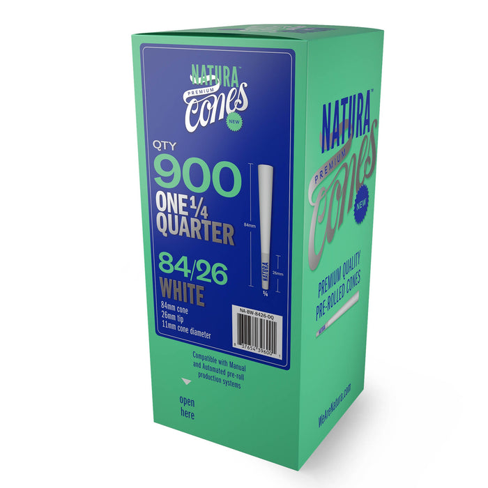 Natura –  One Quarter Pre-Rolled Paper 900ct Tower