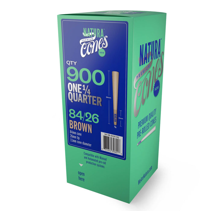 Natura –  One Quarter Pre-Rolled Paper 900ct Tower
