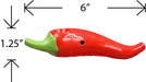 mini chili pepper pipe - red Quartz hand pipe Roast and Toast Gifts
