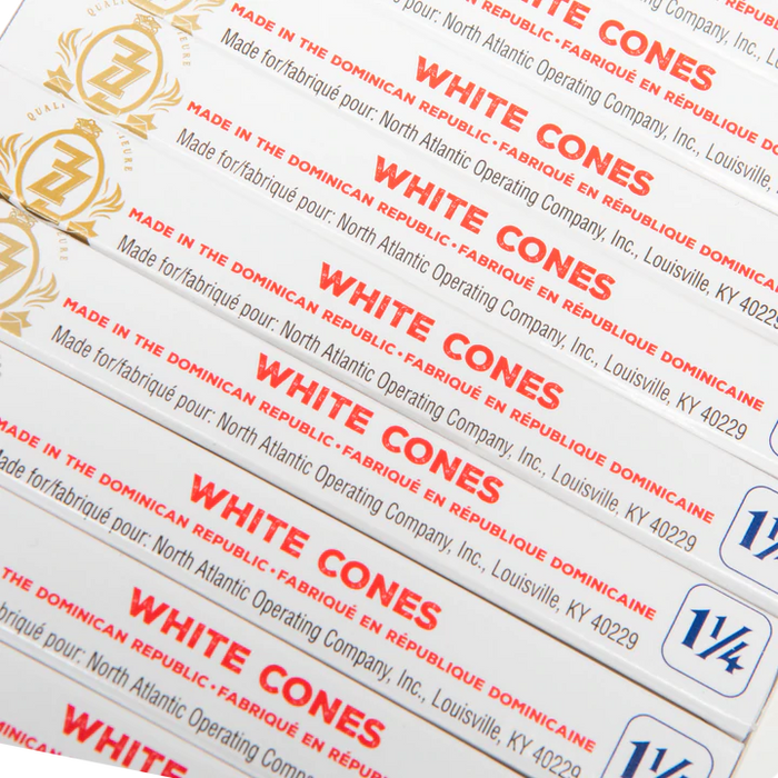 Pre-Rolled Cones - Zig-Zag White 1 1/4 Papers Box of 24