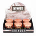 WENEED®-Rose Gold Window Grinder 4pts 6pack Display Pack WENEED®