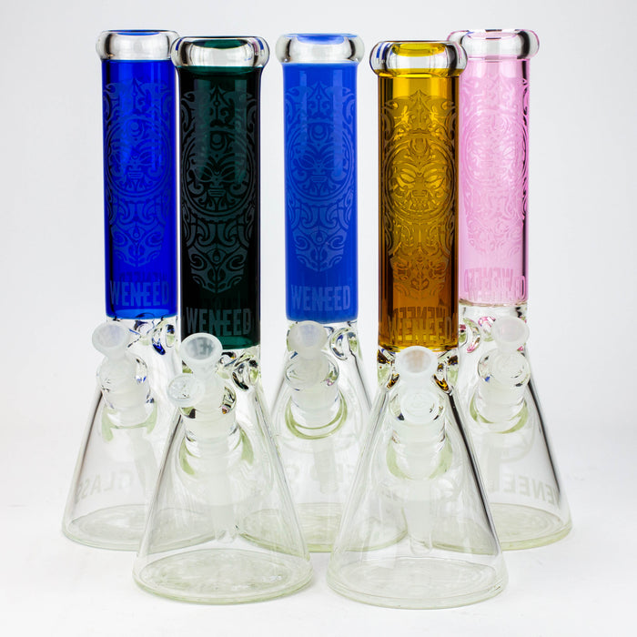 WENEED®-14" Sun God Beaker 7mm Glass Bong WENEED®