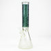 WENEED®-14" Tribal Warrior Beaker 7mm Glass Bong WENEED® Teal