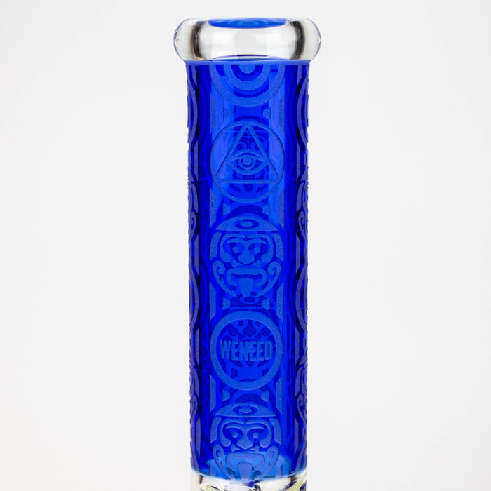 WENEED®-14" Tribal Warrior Beaker 7mm Glass Bong WENEED®