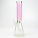 WENEED®-14" Vector Grid Beaker 7mm Glass Bong WENEED® Pink