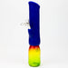 12" Silicone water bong with glass base [WP009A]-Blue - One Wholesale