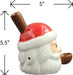 Roast & Toast Santa Pipe Quartz hand pipe Roast and Toast Gifts