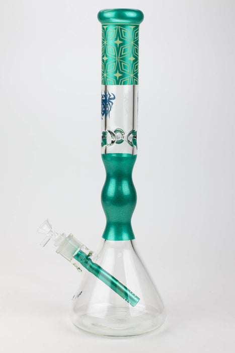 19" XTREME / 9 mm / Curbed tube glass Bong [XTR5001] Beaker Bong Canadian Distributor