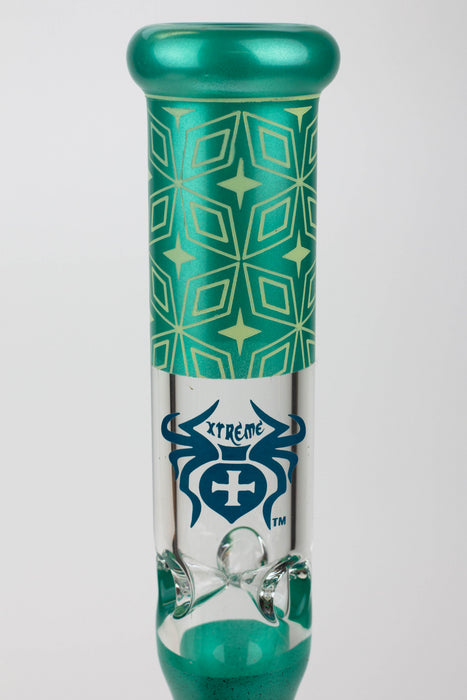 19" XTREME / 9 mm / Curbed tube glass Bong [XTR5001] Beaker Bong Canadian Distributor
