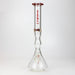 17.5" XTREME / 9 mm / curved tube glass water bong [XTR5002]- - One Wholesale