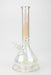 16" XTREME / 7 mm / wide base Electroplated glass Bong [XTR5007]-Colorful - One Wholesale