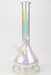 16" XTREME / 7 mm / wide base Electroplated glass Bong [XTR5007]-Purple-Yellow - One Wholesale