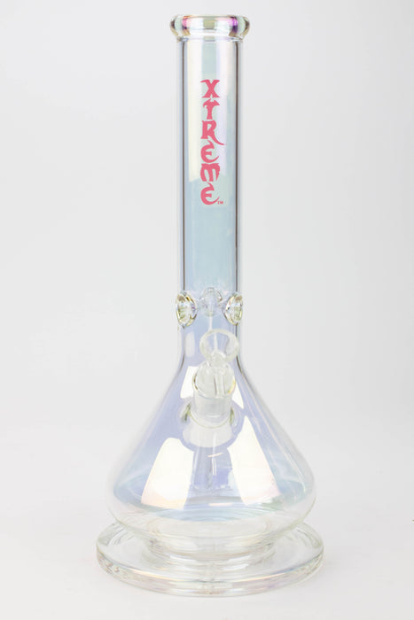 16" XTREME / 7 mm / wide base Electroplated glass Bong [XTR5007]- - One Wholesale