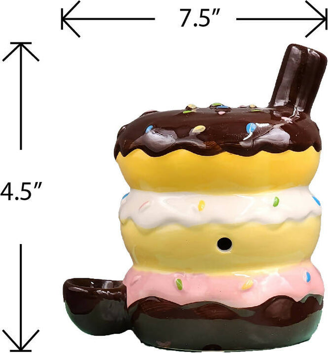 Roast & Toast Donut Pipe Quartz hand pipe Roast and Toast Gifts