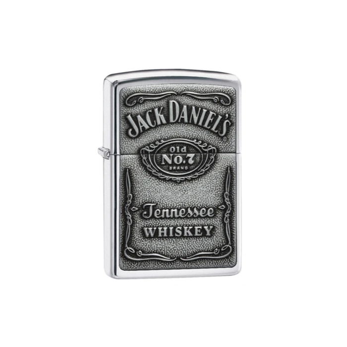 Zippo 250JD.427 Jack Daniel's® Label-Pewter Emblem