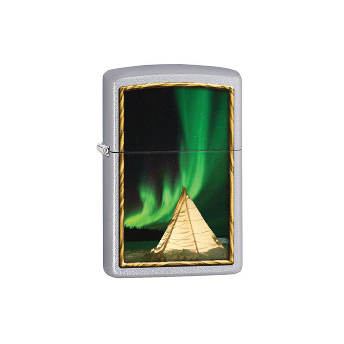 Zippo 078172 Souvenir Northern Lights Aurora Teepee