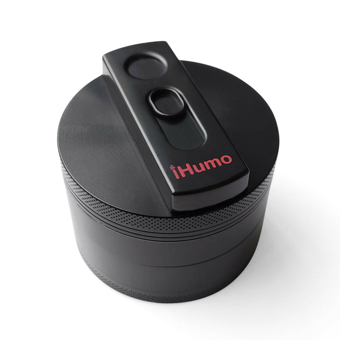 iHUMO | OFFER Best 2 in 1 Grinder & USB Lighter, 4 Parts (63mm)